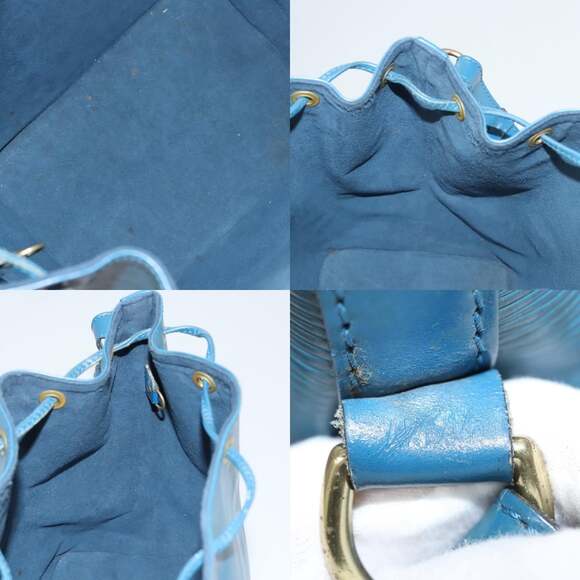 LOUIS VUITTON Epi Petit Noe Shoulder Bag Blue M44105 - Picture 12 of 12